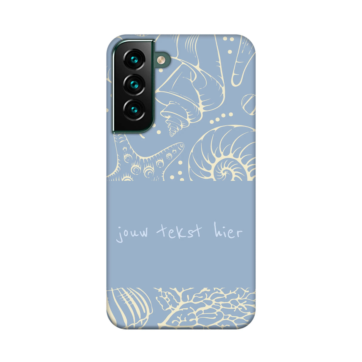 Naam °1 - Coastal Seashells Mix - Telefoonhoesje Maken
