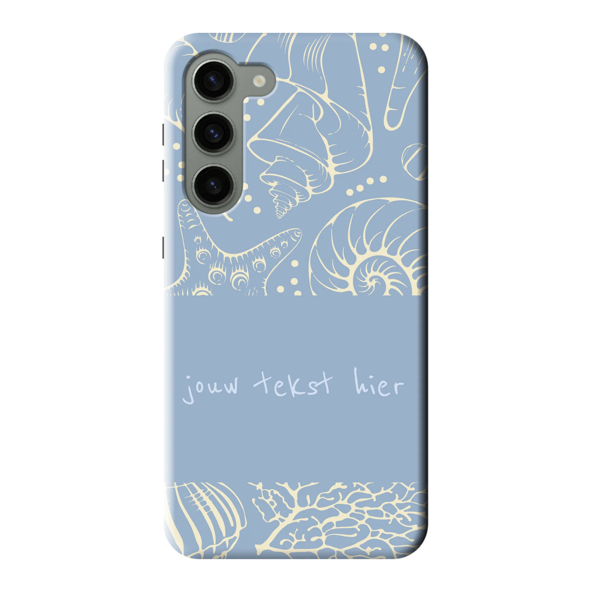 Naam °1 - Coastal Seashells Mix - Telefoonhoesje Maken