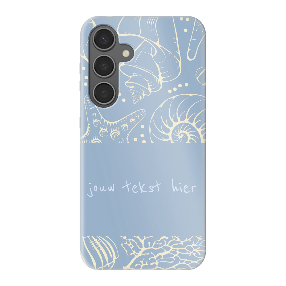 Naam °1 - Coastal Seashells Mix - Telefoonhoesje Maken