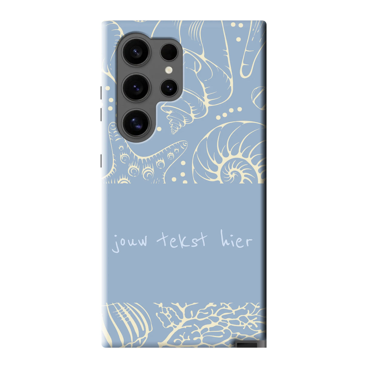 Naam °1 - Coastal Seashells Mix - Telefoonhoesje Maken