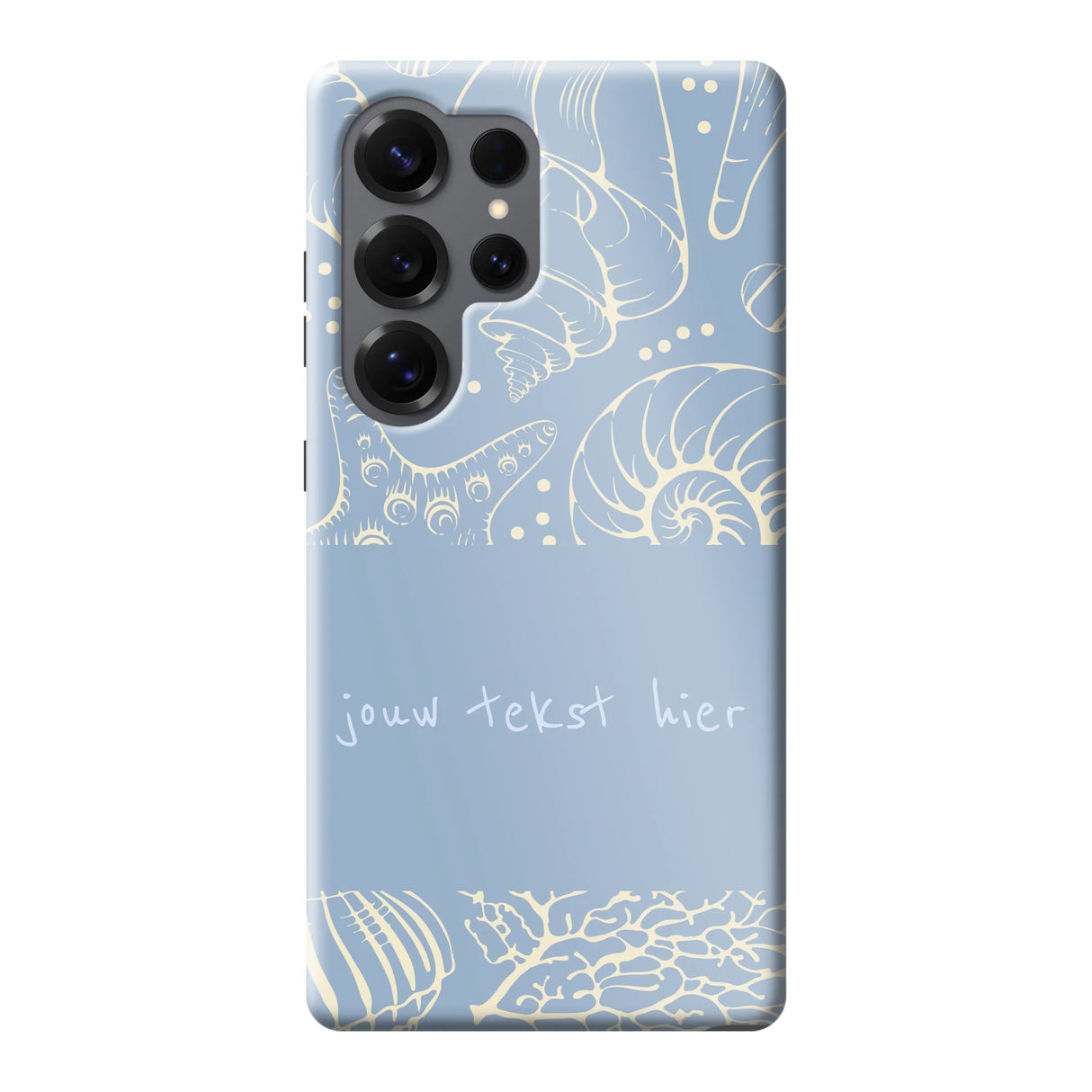 Naam °1 - Coastal Seashells Mix - Telefoonhoesje Maken