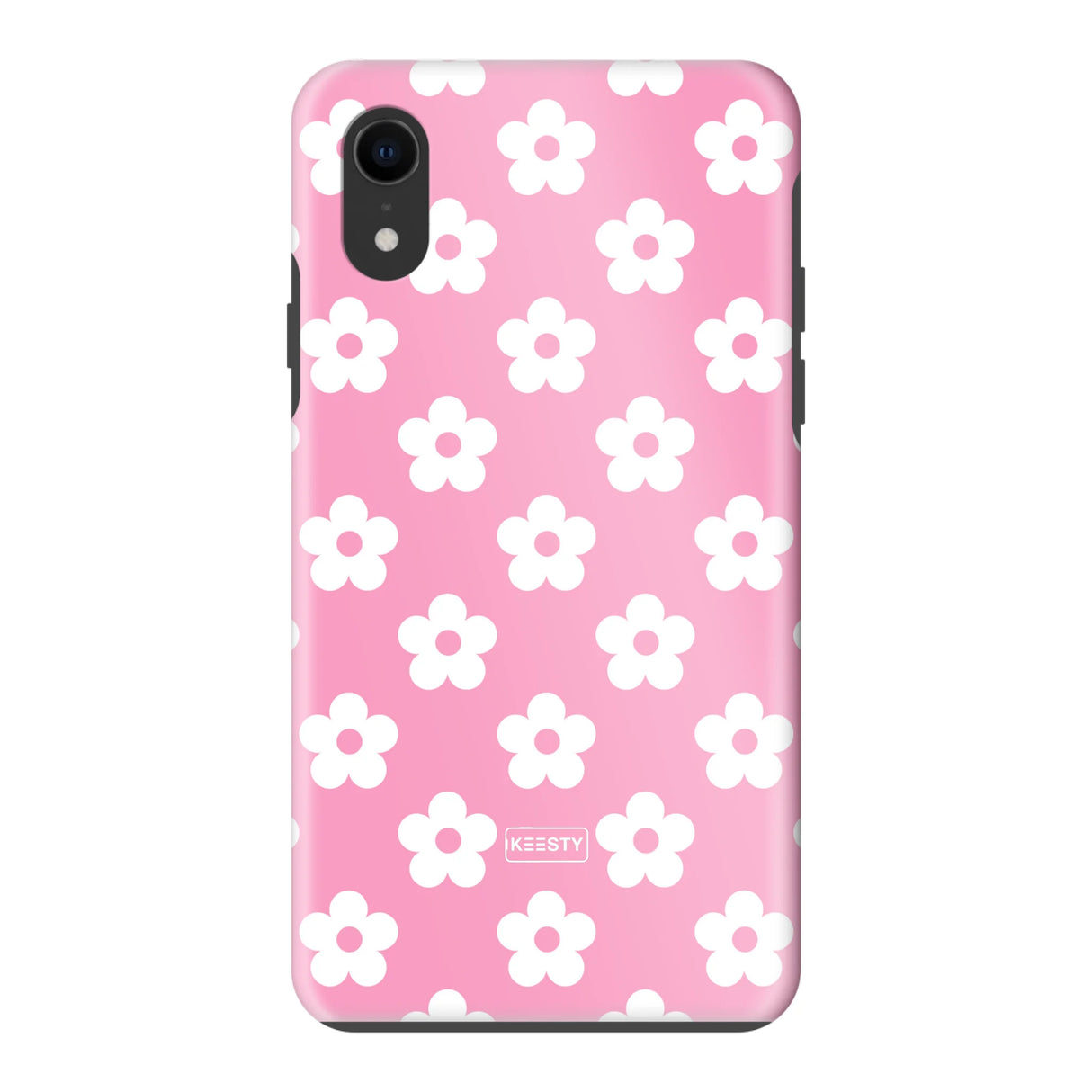 Telefoonhoesje personaliseren - Floral 4 - Tough hoesje
