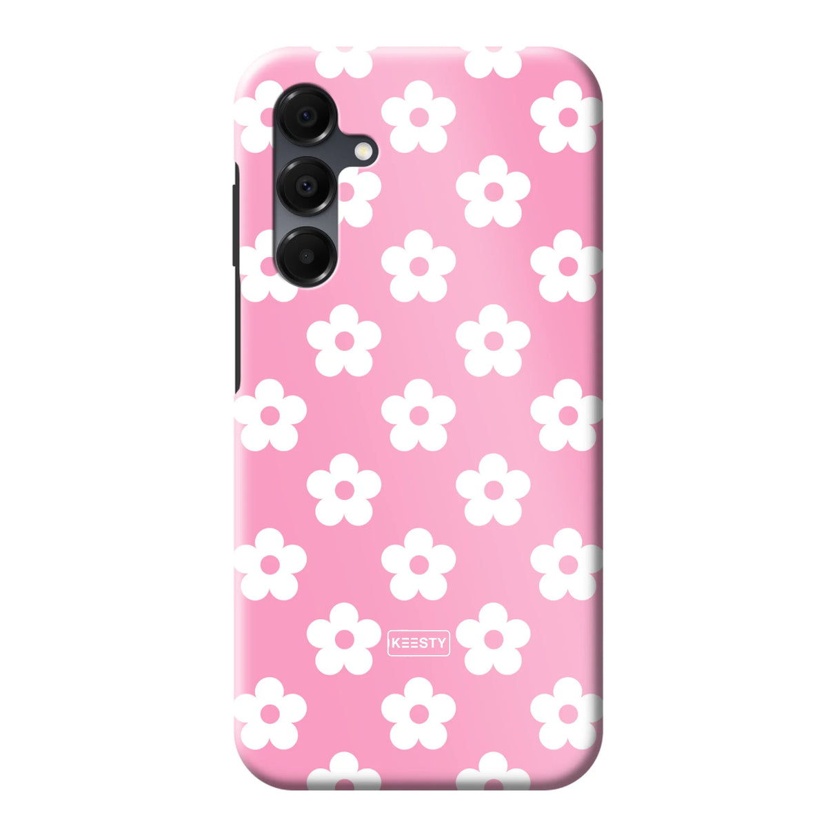 Telefoonhoesje personaliseren - Floral 4 - Tough hoesje