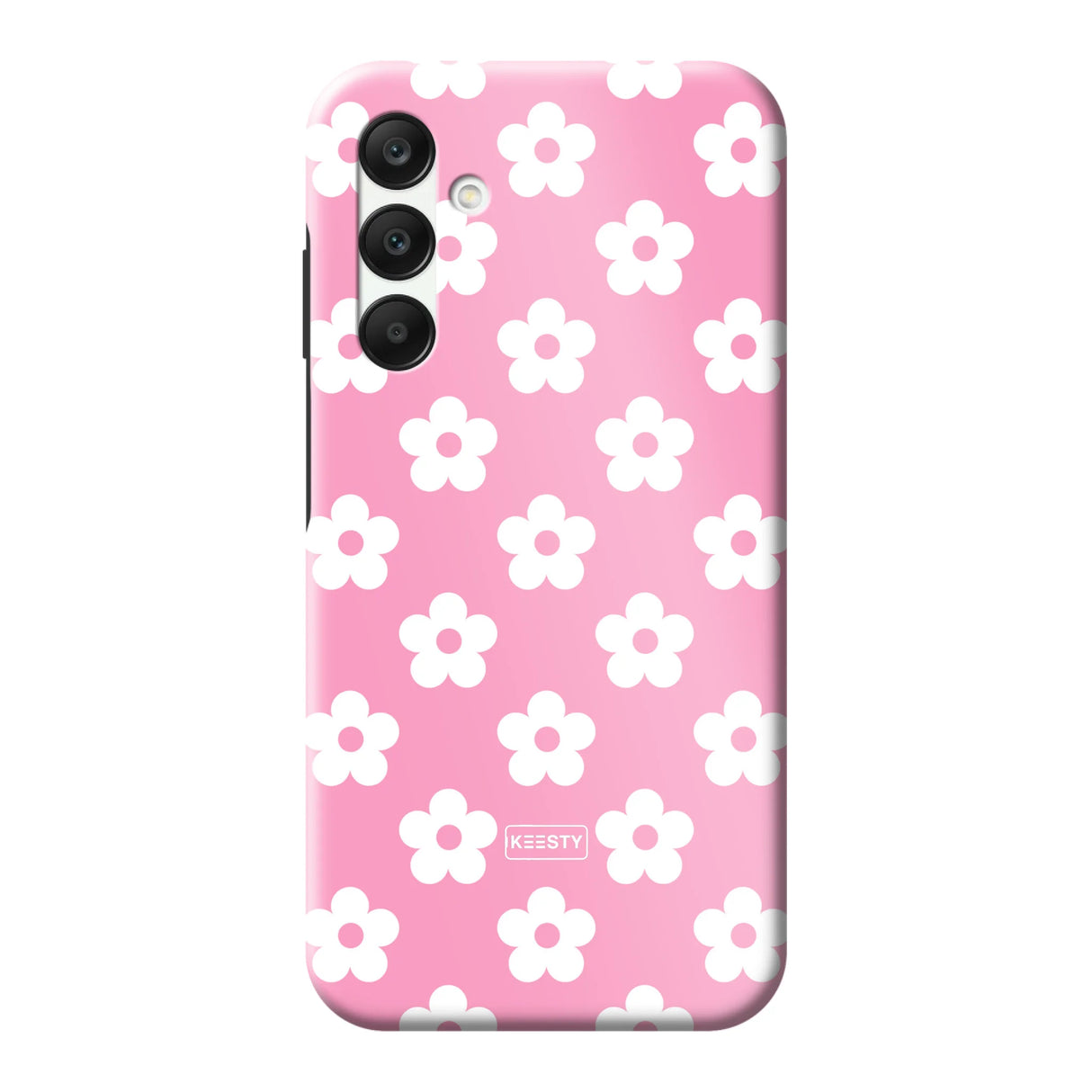 Telefoonhoesje personaliseren - Floral 4 - Tough hoesje