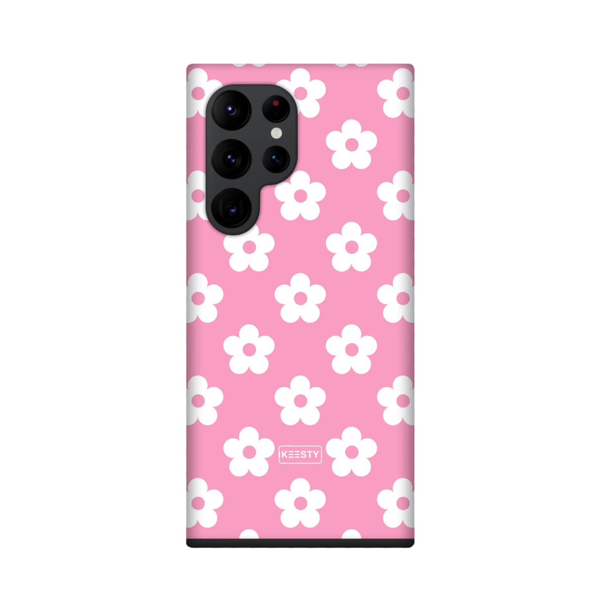 Telefoonhoesje personaliseren - Floral 4 - Tough hoesje