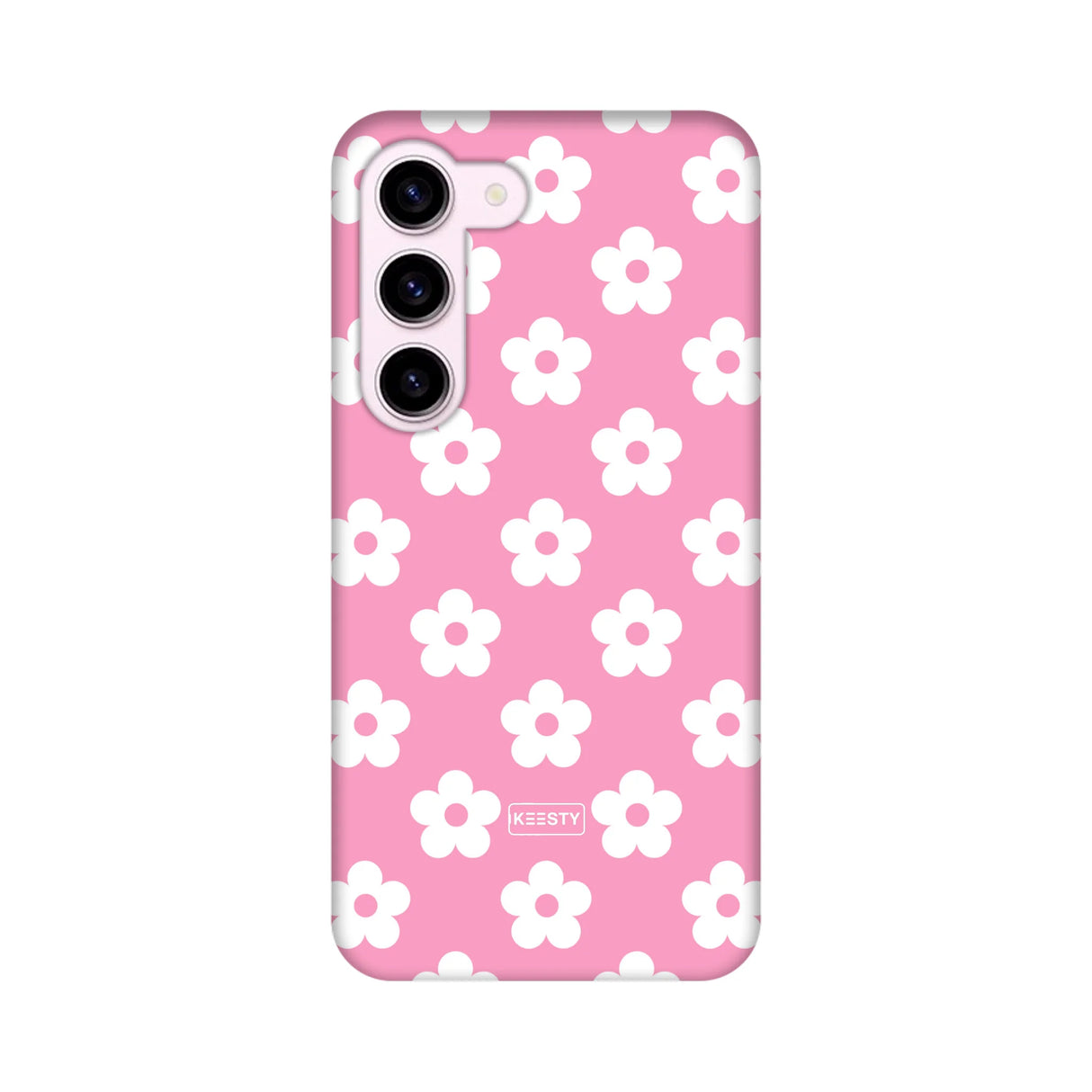 Telefoonhoesje personaliseren - Floral 4 - Tough hoesje