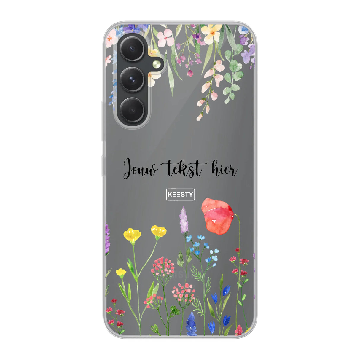 Telefoonhoesje Maken Soft Bloemen 2 Samsung Galaxy A34