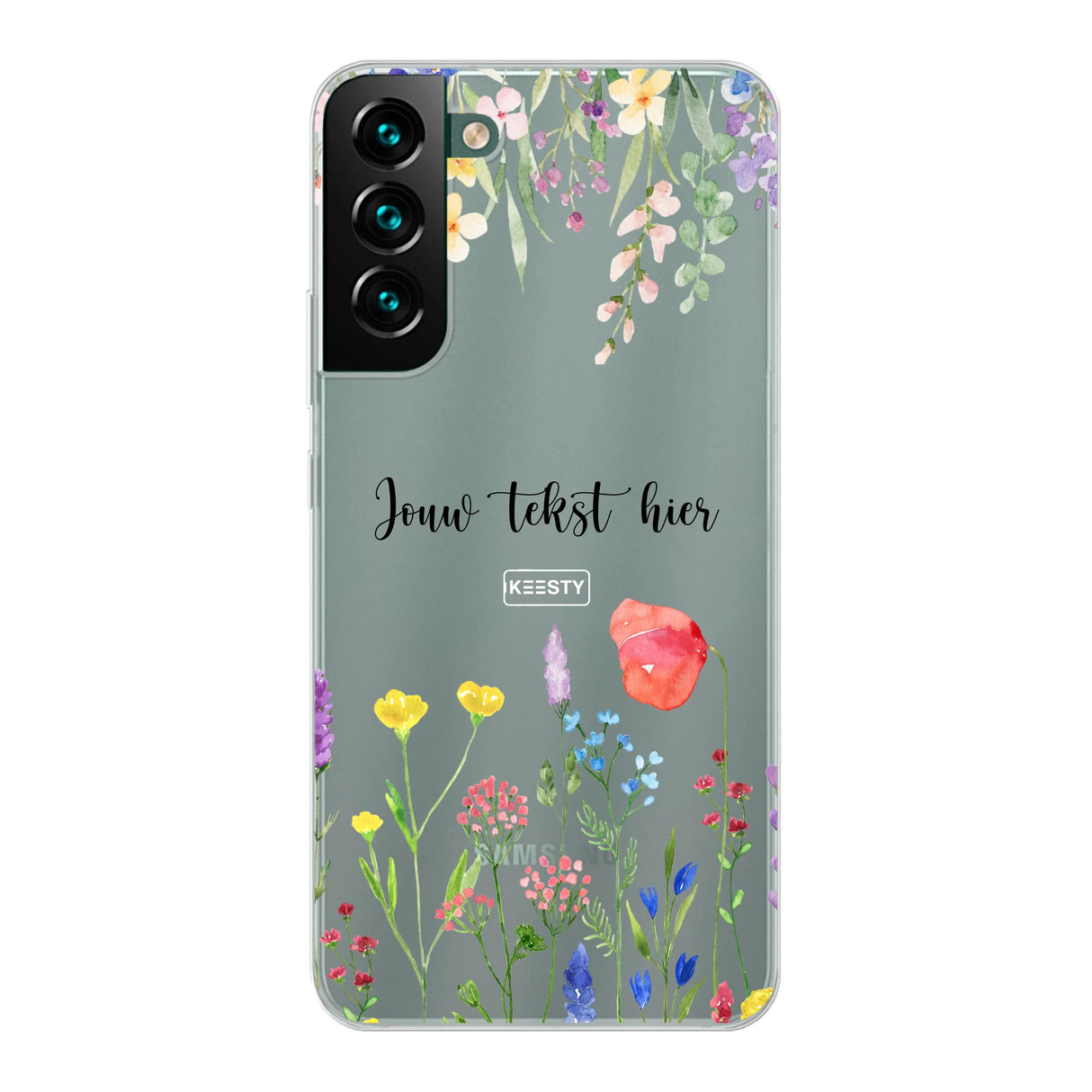 Telefoonhoesje Maken Soft Bloemen 2 Samsung Galaxy A55