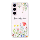 Telefoonhoesje Maken Soft Bloemen 2 Samsung Galaxy S23 Ultra