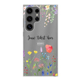 Telefoonhoesje Maken Soft Bloemen 2 Samsung Galaxy S24 Ultra