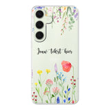 Telefoonhoesje Maken Soft Bloemen 2 Samsung Galaxy S25 Ultra