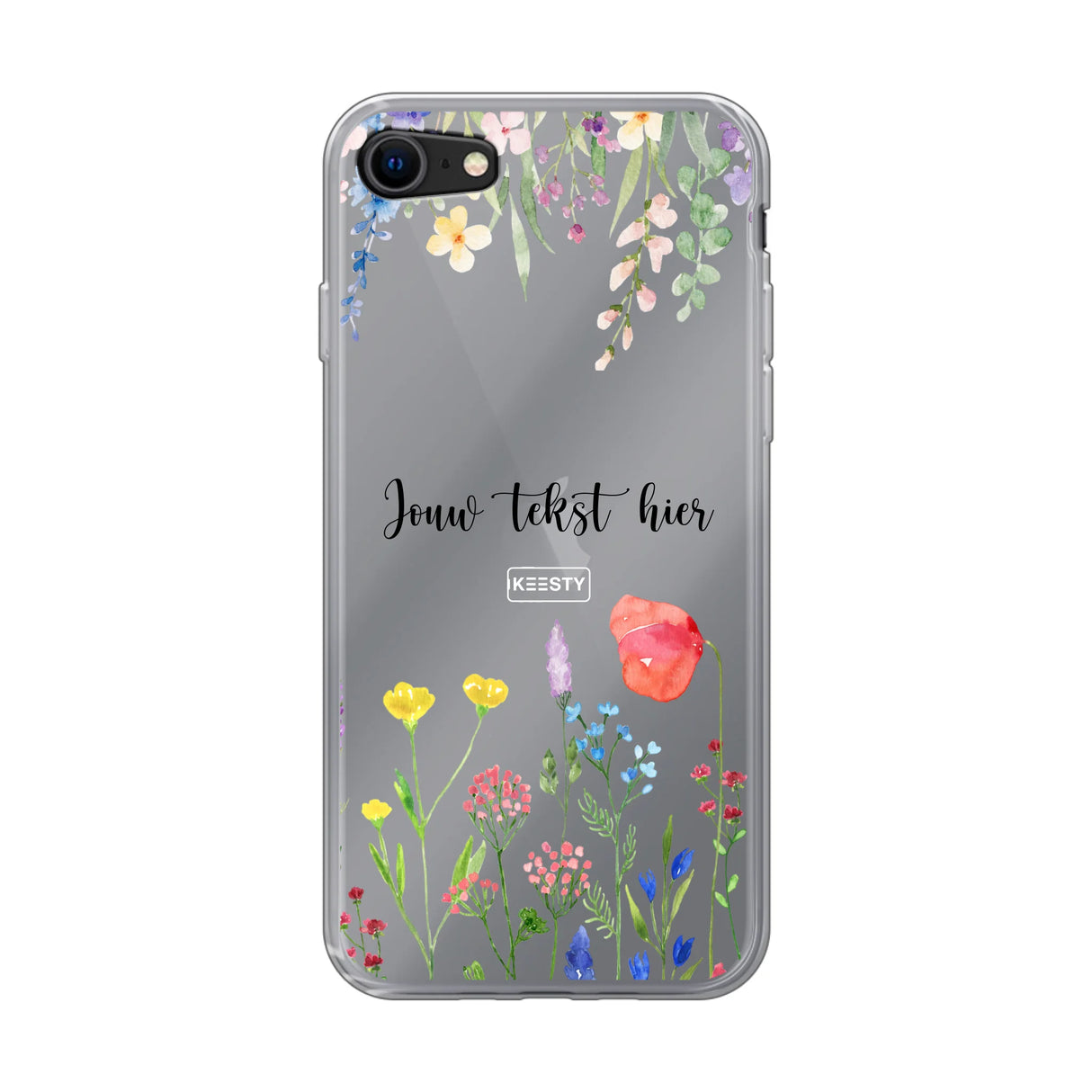 Telefoonhoesje Maken Soft Bloemen 2 iPhone XS Max