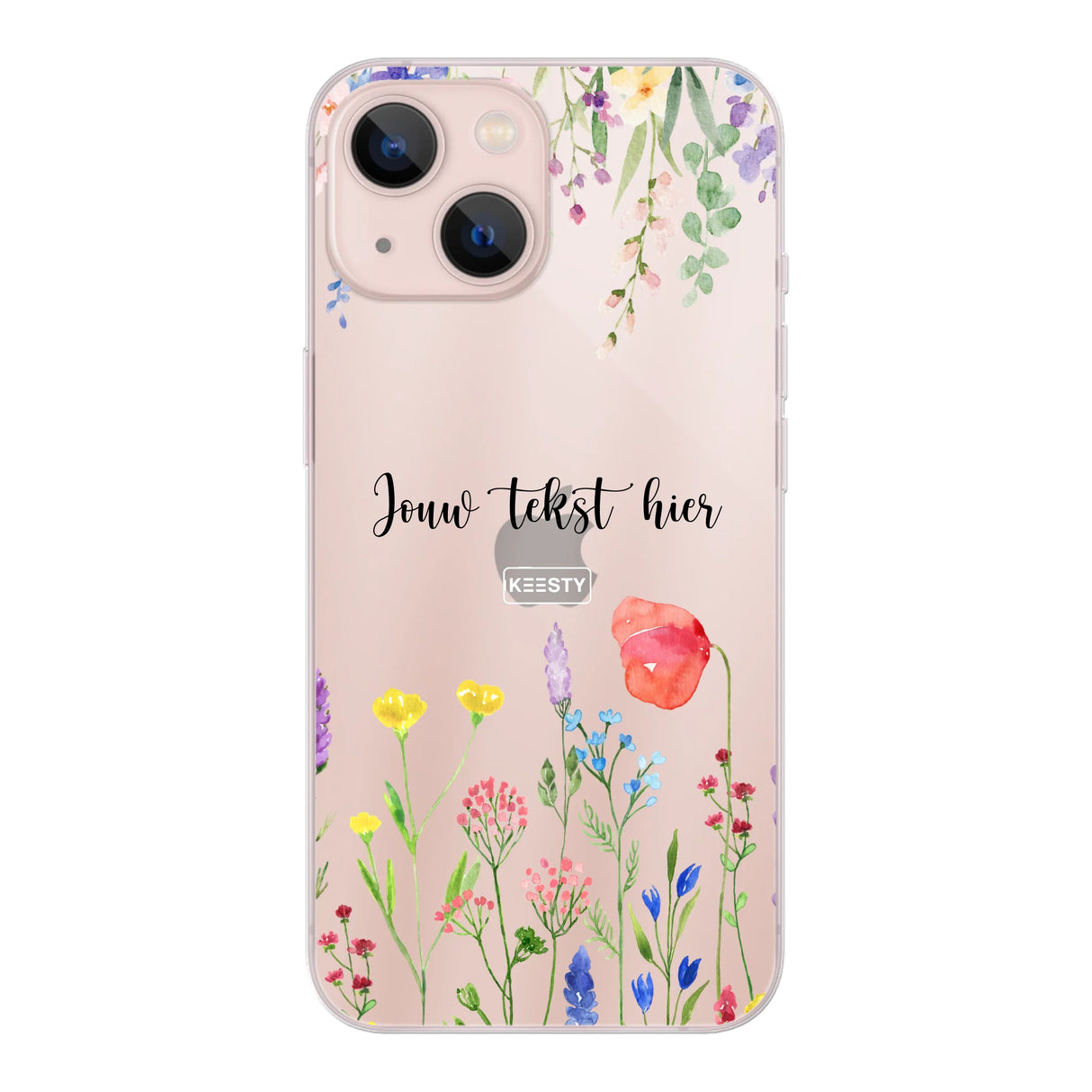 Telefoonhoesje Maken Soft Bloemen 2 iPhone 13 Pro