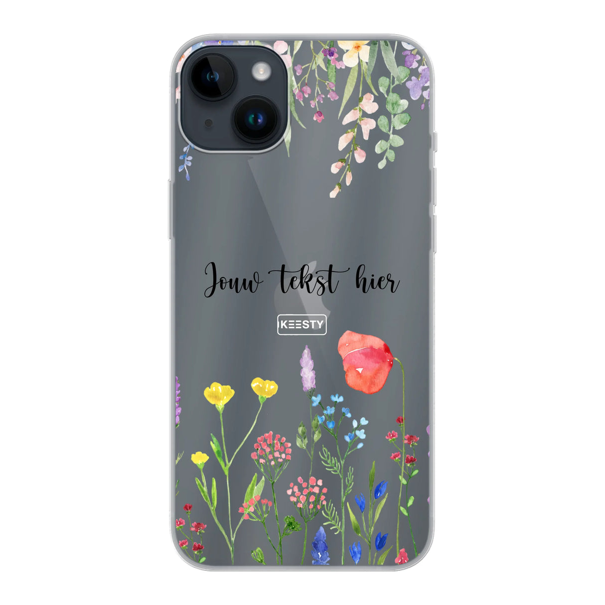 Telefoonhoesje Maken Soft Bloemen 2 iPhone 13