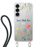 Floral °2 - Telefoonhoesje Maken - Hoesje met koord