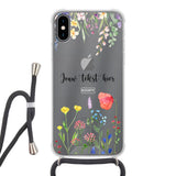 Floral °2 - Telefoonhoesje Maken - Hoesje met koord