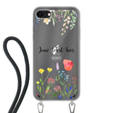 Telefoonhoesje Maken Koord Bloemen 2 Apple iPhone X & XS