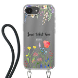 Telefoonhoesje Maken Koord Bloemen 2 Apple iPhone Xr