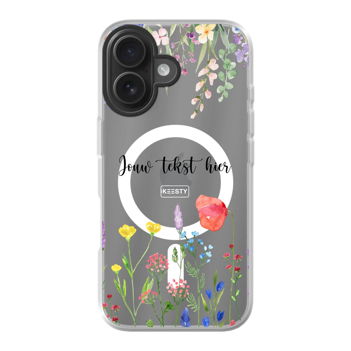 Telefoonhoesje Maken MagSafe Bloemen 2 Apple iPhone 16
