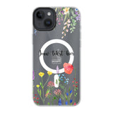 Telefoonhoesje Maken MagSafe Bloemen 2 Apple iPhone 16 Plus