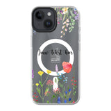 Telefoonhoesje Maken MagSafe Bloemen 2 Apple iPhone 16 Pro