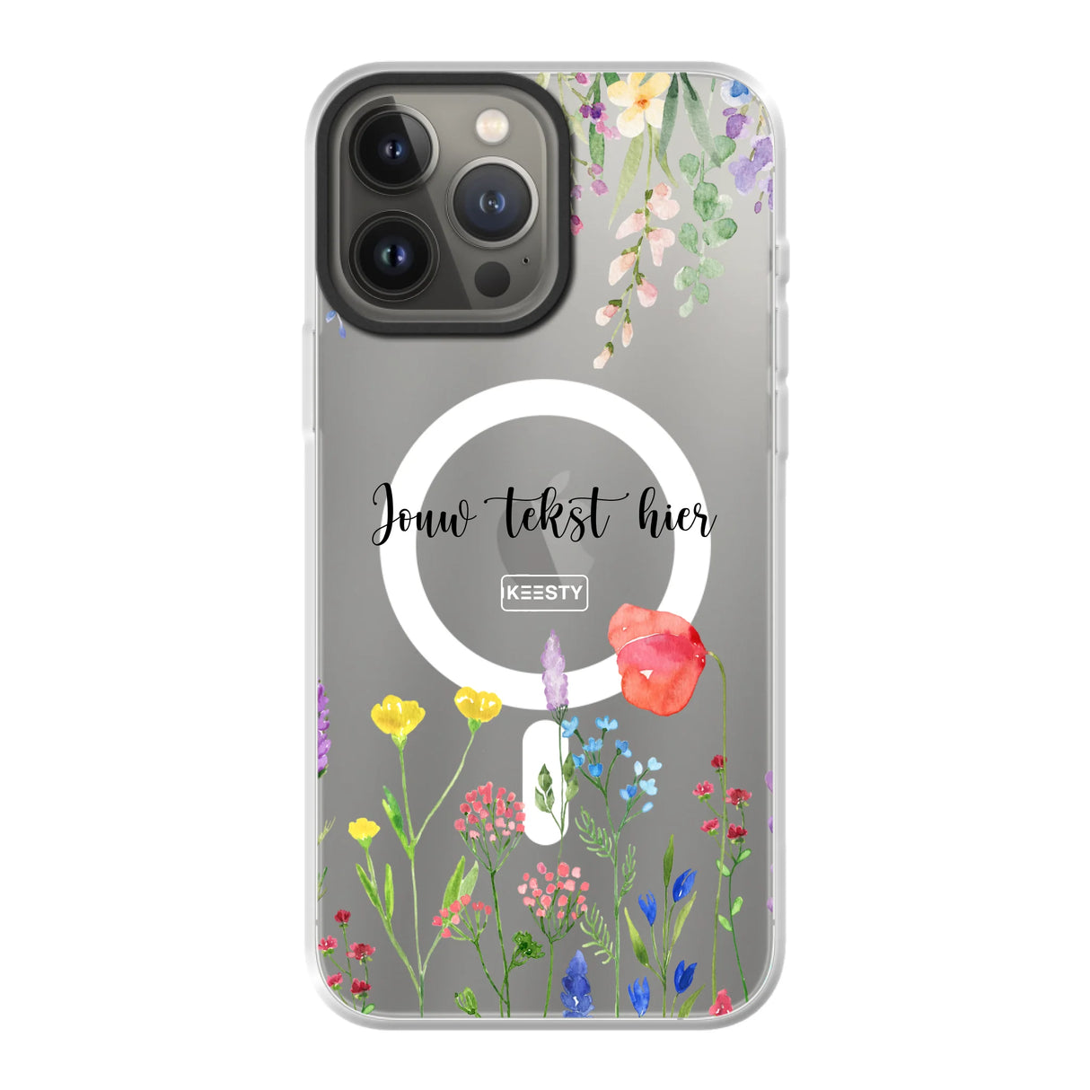 Telefoonhoesje Maken MagSafe Bloemen 2 Apple iPhone 16 Pro Max