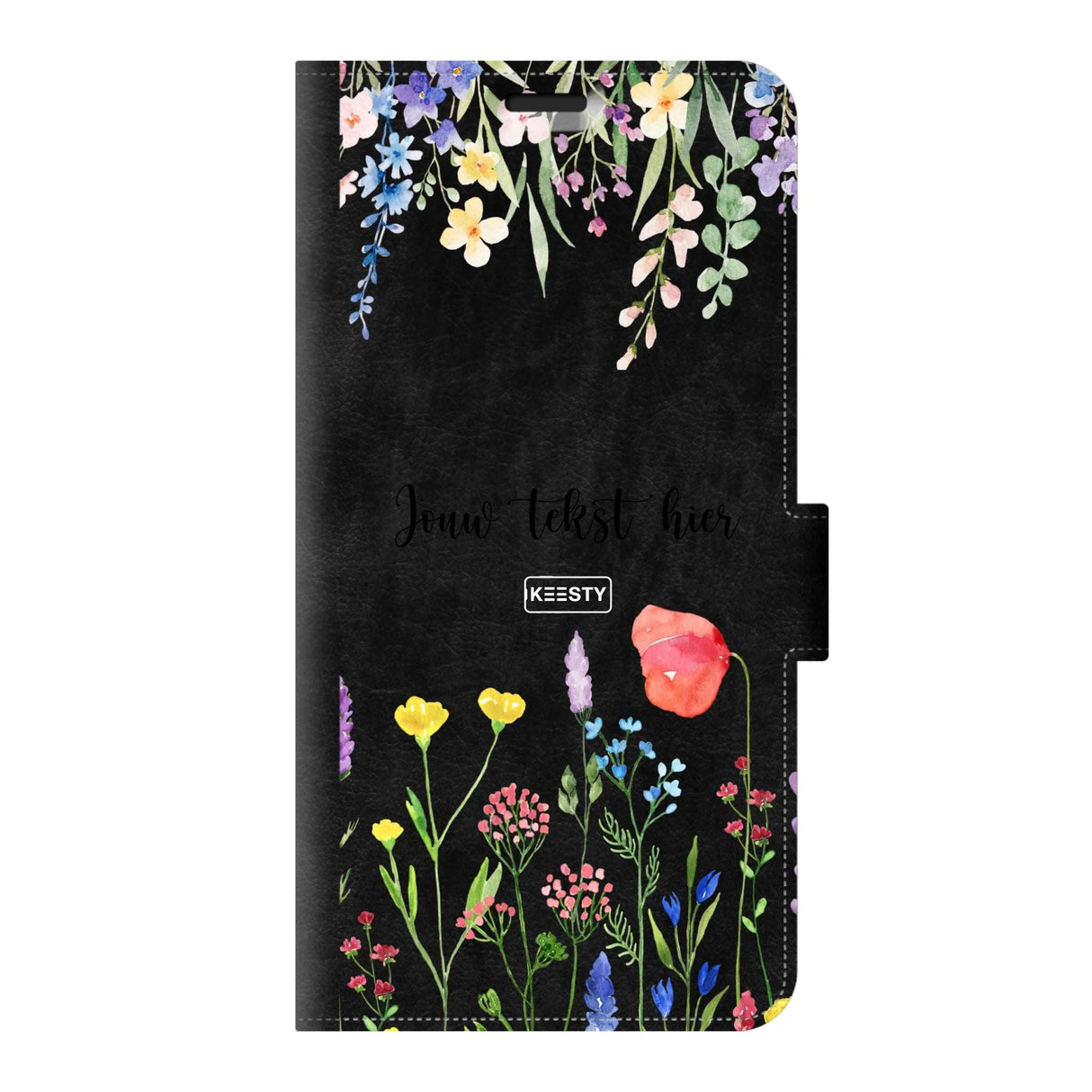 Telefoonhoesje Maken portemonnee Bloemen 2 Apple iPhone 15 Plus