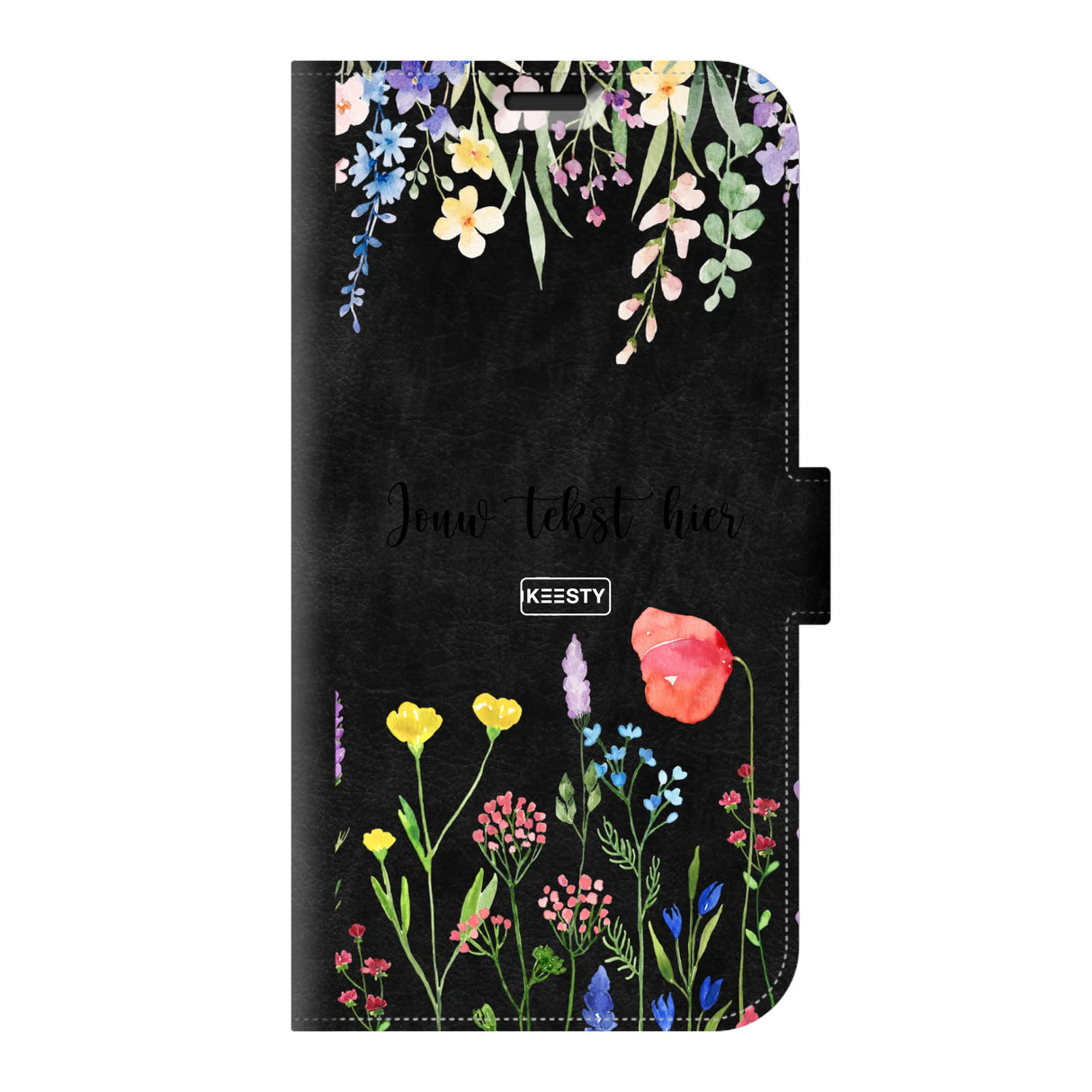 Telefoonhoesje Maken portemonnee Bloemen 2 Samsung Galaxy A55