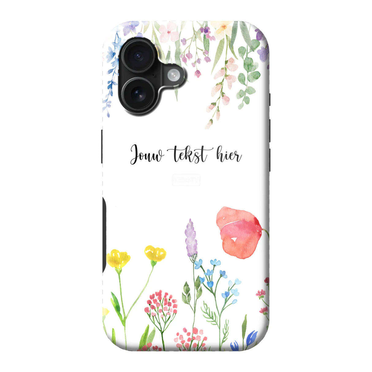 Telefoonhoesje Maken MagSafe Tough Bloemen 2 Apple iPhone 14 Plus