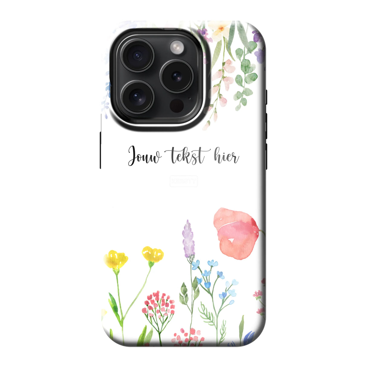 Telefoonhoesje Maken MagSafe Tough Bloemen 2 Apple iPhone 14 Pro Max