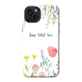 Telefoonhoesje Maken MagSafe Tough Bloemen 2 Apple iPhone 15