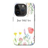 Telefoonhoesje Maken MagSafe Tough Bloemen 2 Apple iPhone 15 Pro Max