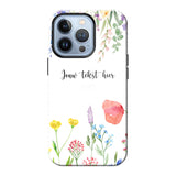 Telefoonhoesje Maken MagSafe Tough Bloemen 2 Apple iPhone 16 Pro Max