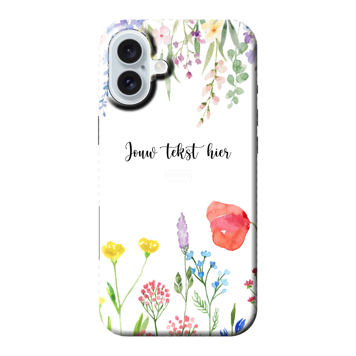 Telefoonhoesje Maken Tough Bloemen 2 iphone 16