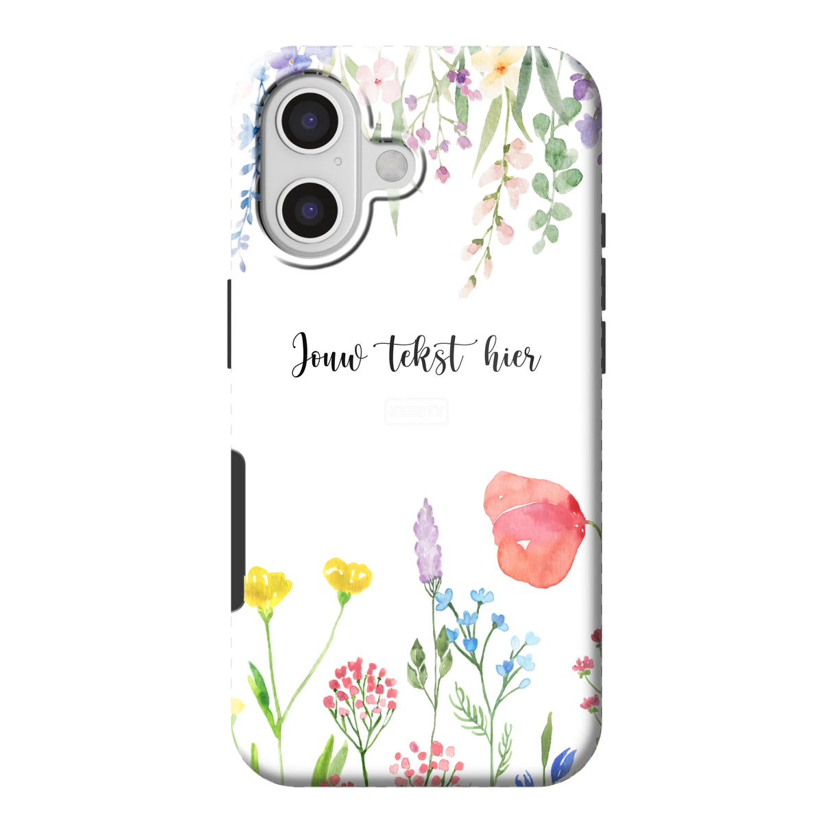 Telefoonhoesje Maken Tough Bloemen 2 Apple iPhone Xr
