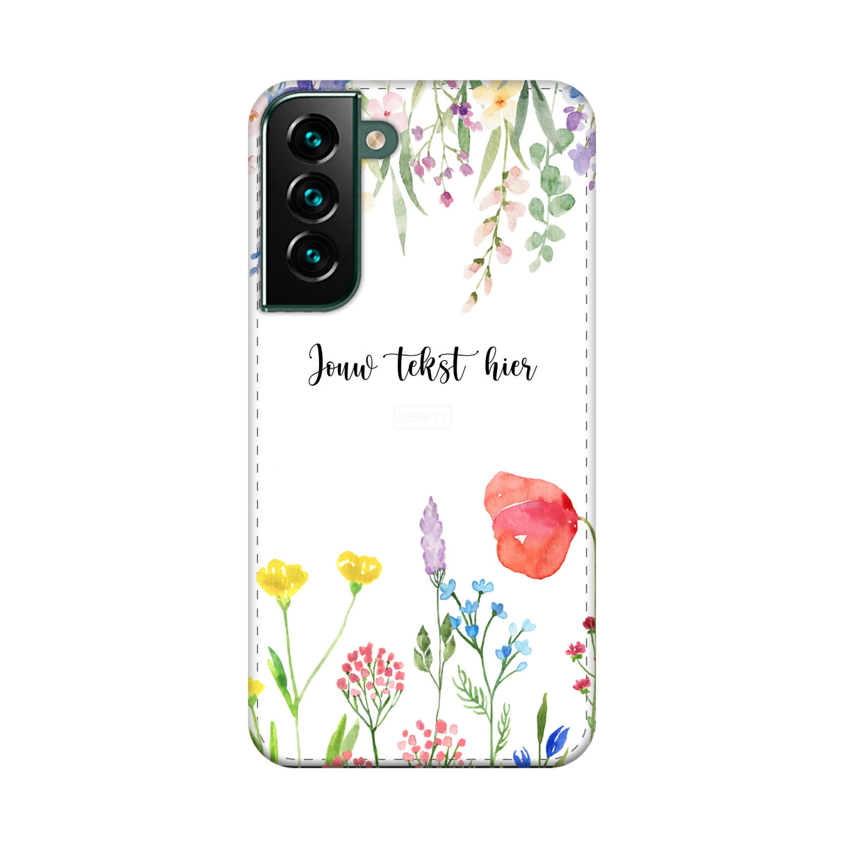 Telefoonhoesje Maken Tough Bloemen 2 Apple iPhone 15 Plus