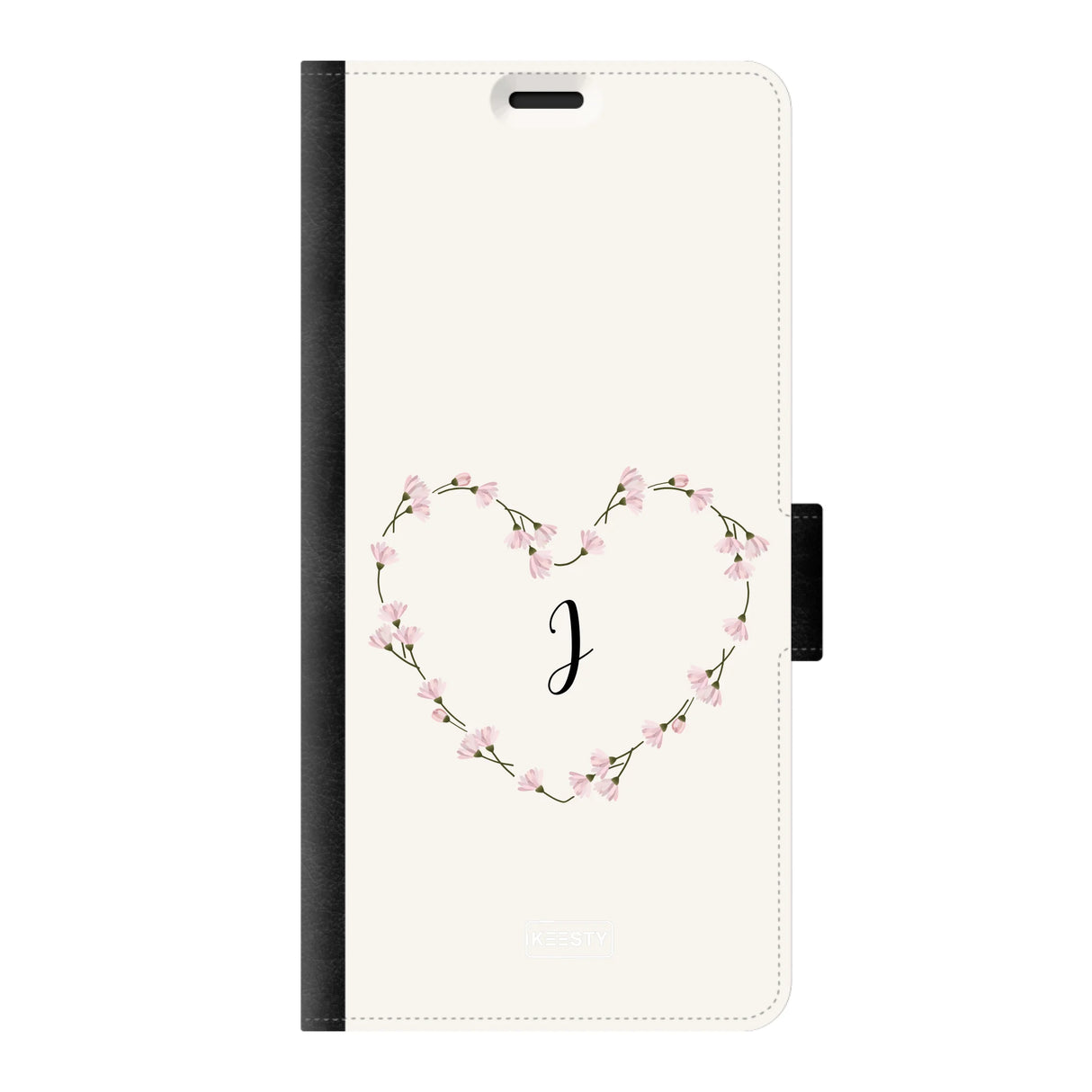 telefoonhoesje ontwerpen bloemen portemonnee Apple iPhone 14 Pro