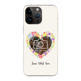Telefoonhoesje Maken - Floral 4 - Soft hoesje