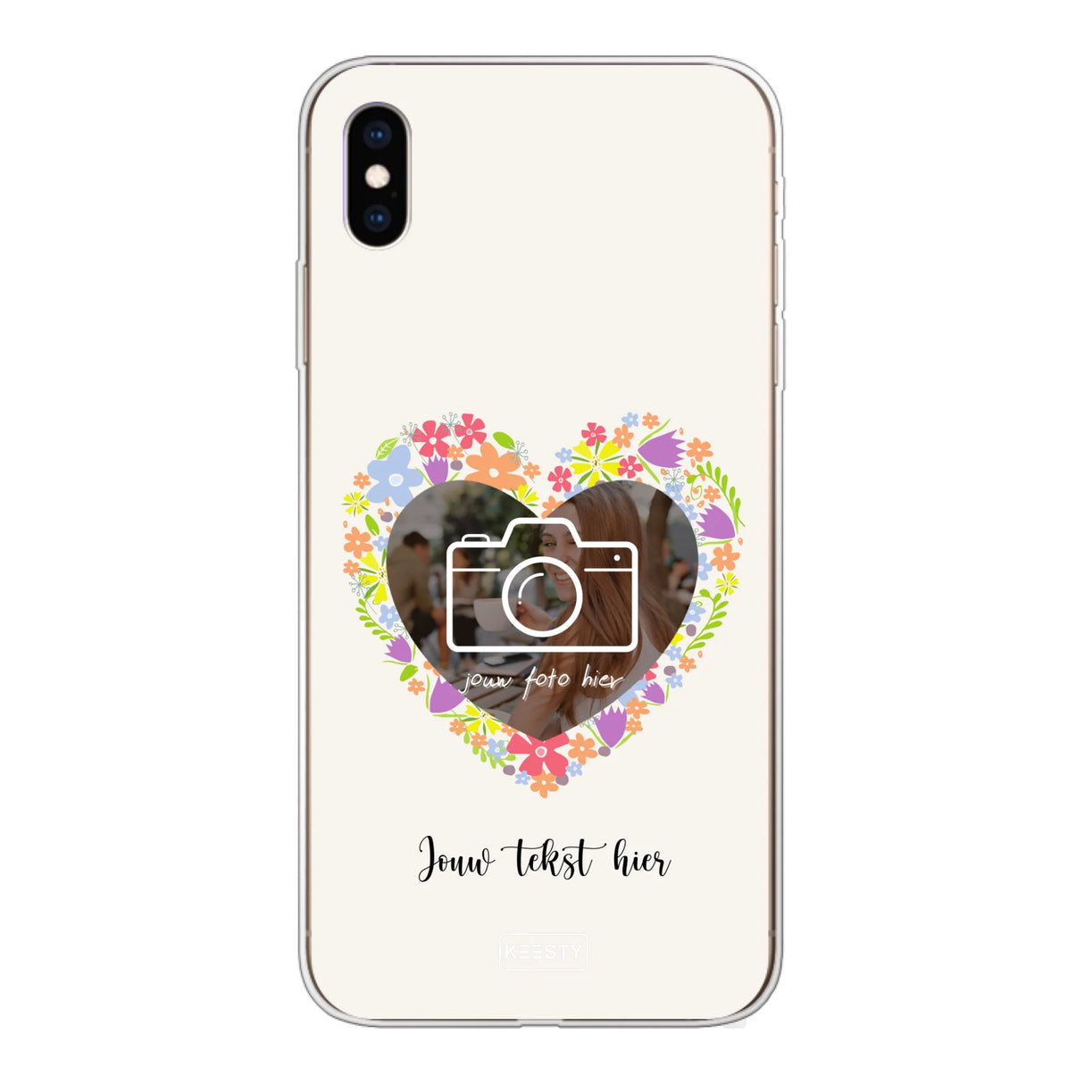 Telefoonhoesje Maken - Floral 4 - Soft hoesje