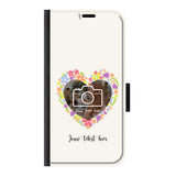 Telefoonhoesje Ontwerpen - Floral 4 - Portemonnee hoesje