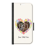 Telefoonhoesje Ontwerpen - Floral 4 - Portemonnee hoesje