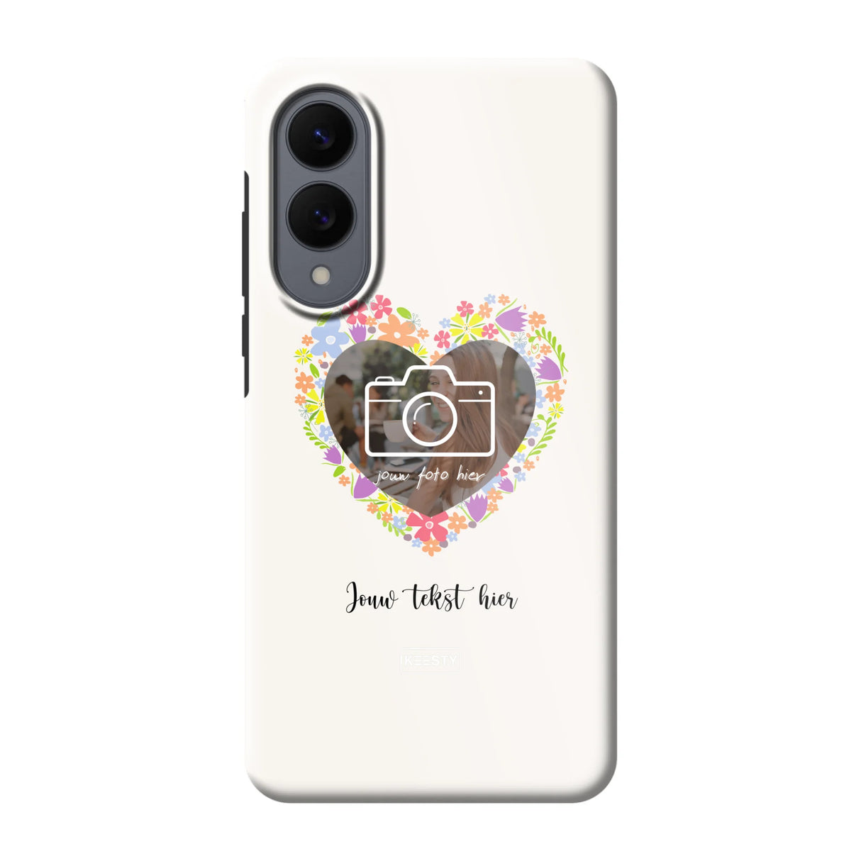 Telefoonhoesje Ontwerpen - Floral 4 - Tough hoesje