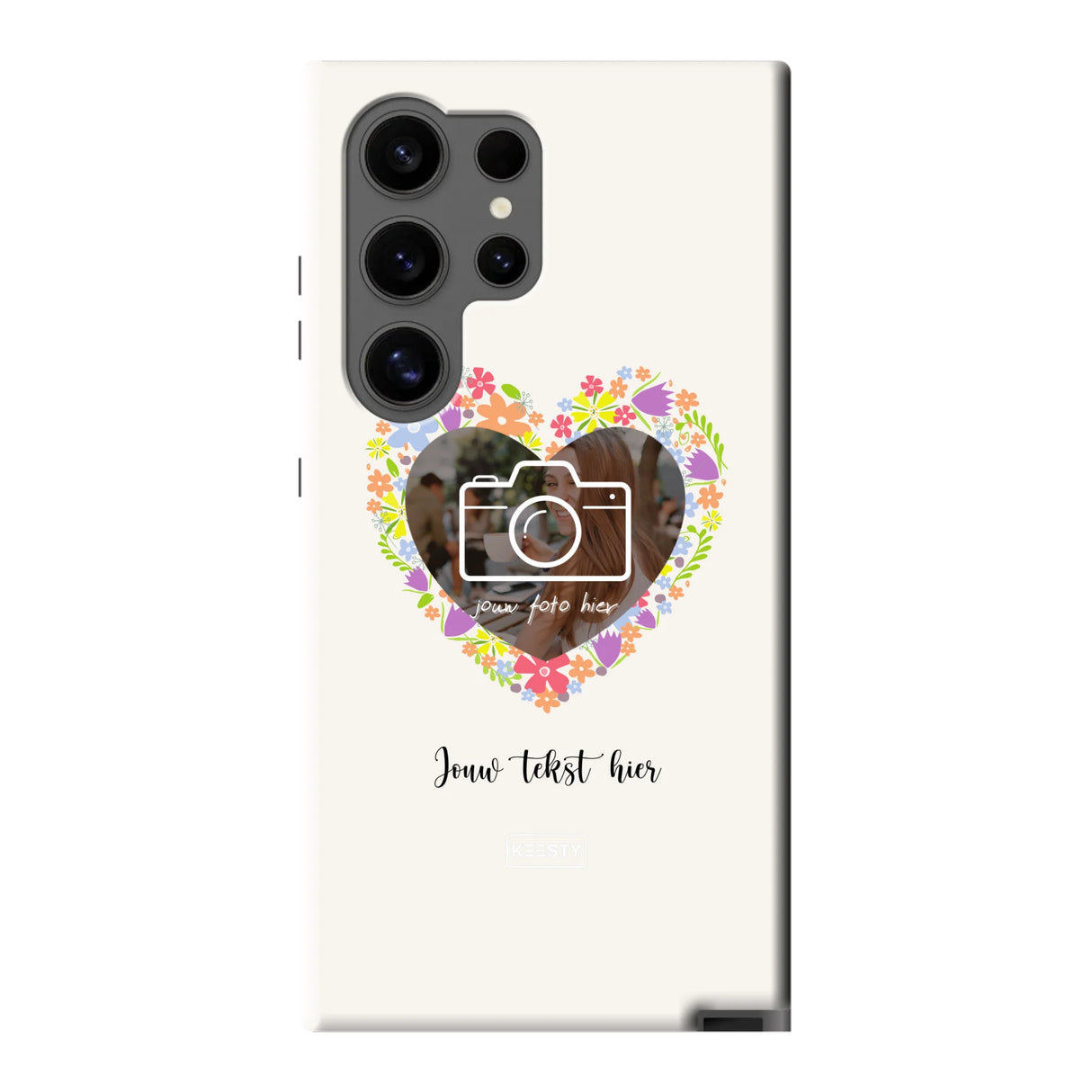 Telefoonhoesje Ontwerpen - Floral 4 - Tough hoesje
