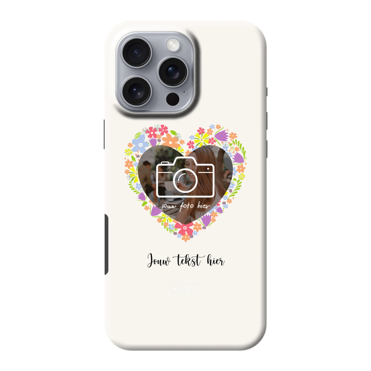 Telefoonhoesje Ontwerpen - Floral 4 - Tough hoesje