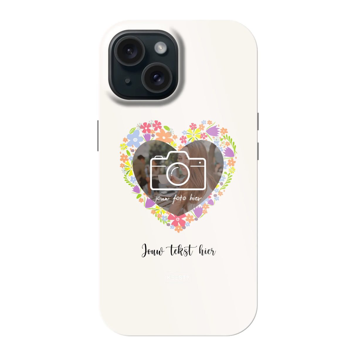 Telefoonhoesje Ontwerpen - Floral 4 - Tough hoesje