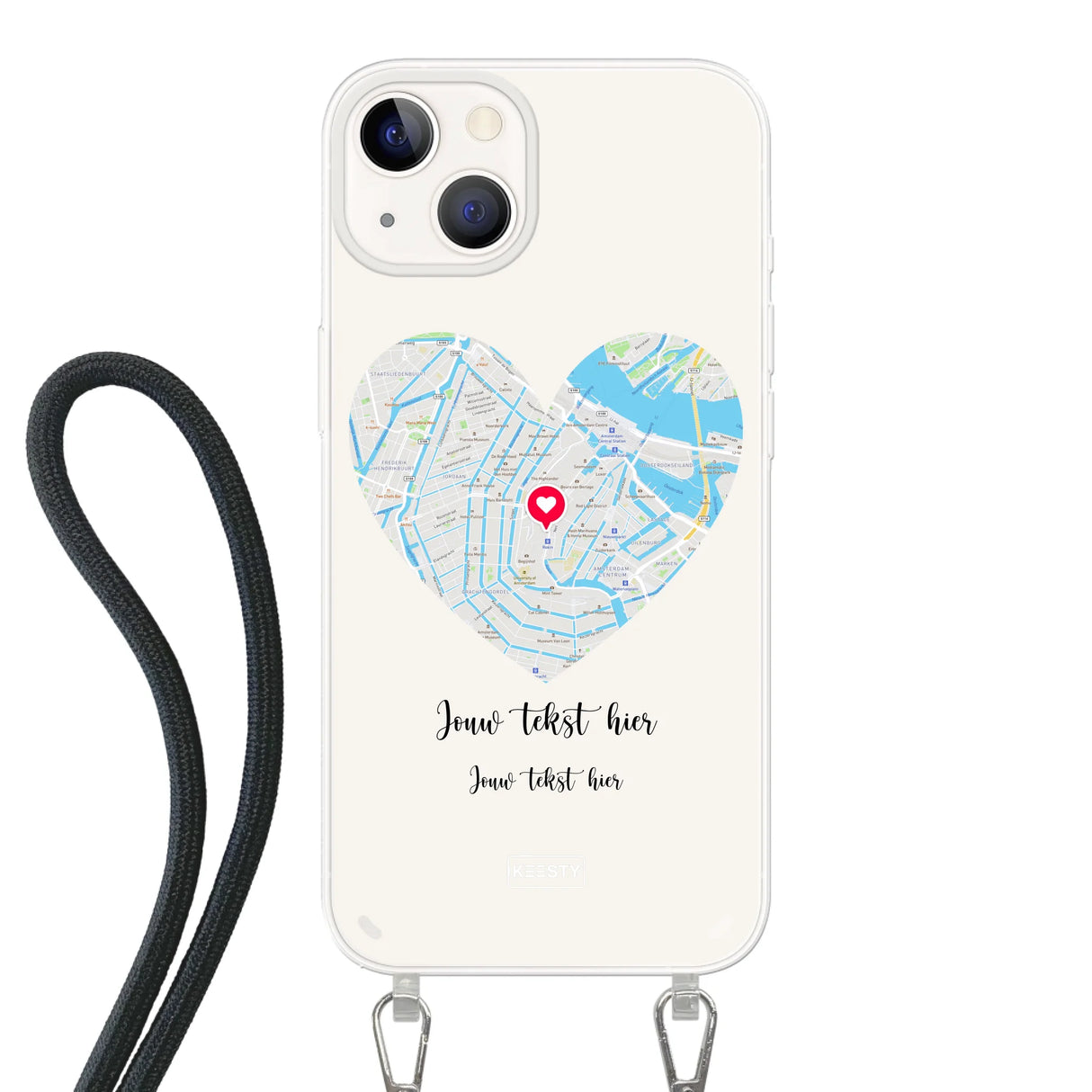 Telefoonhoesje ontwerpen koord Samsung Galaxy S25 Edge