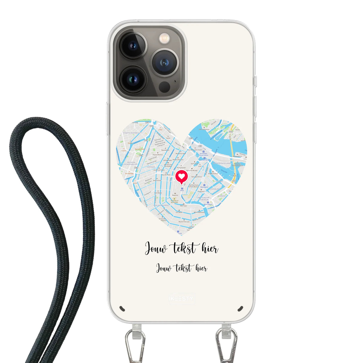 Telefoonhoesje ontwerpen koord Samsung Galaxy S24 Plus