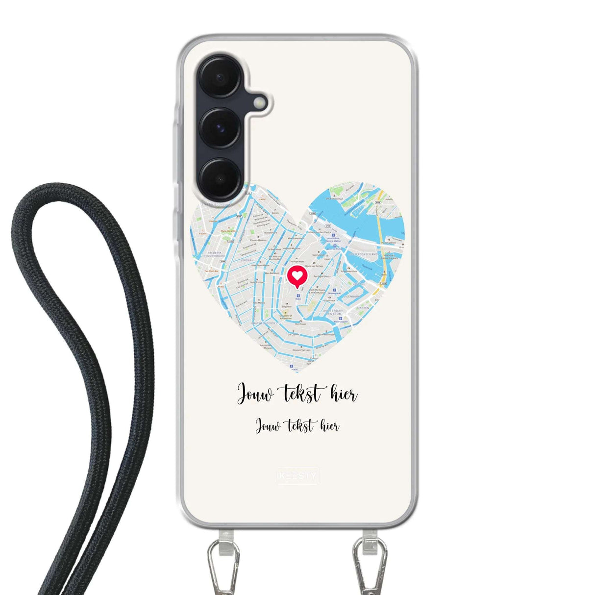Telefoonhoesje ontwerpen koord Apple iPhone 15 Pro