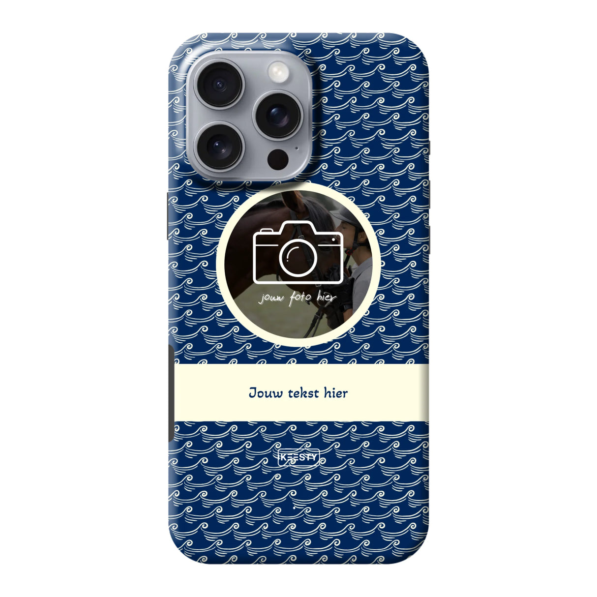 Telefoonhoesje ontwerpen tough waves 1 Samsung Galaxy A35