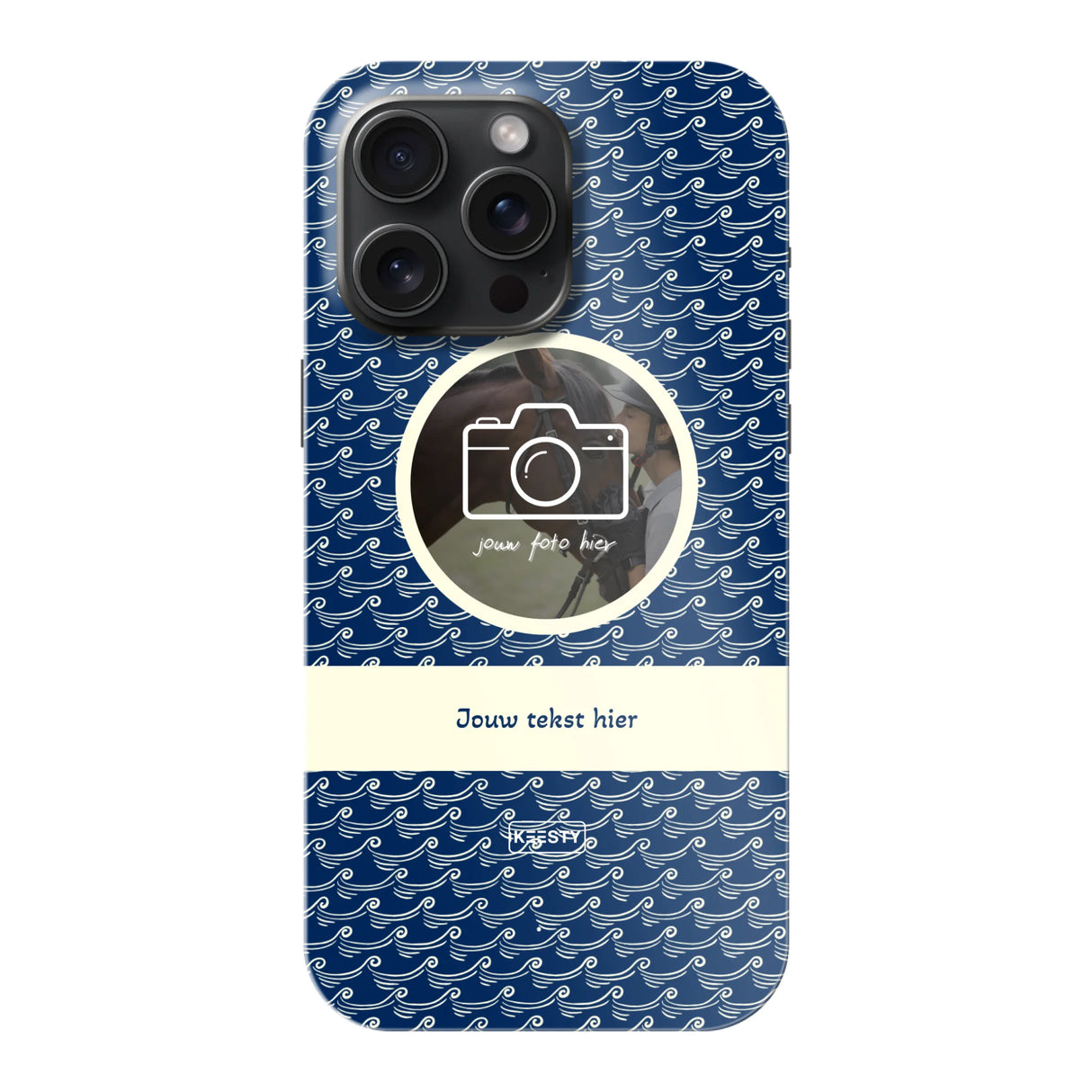 Telefoonhoesje ontwerpen tough waves 1 Samsung Galaxy S22 Ultra